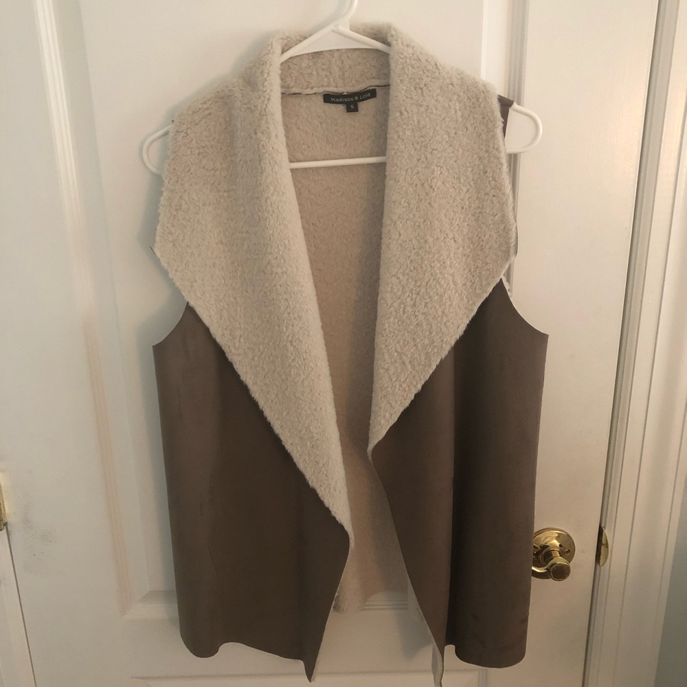Light Brown Suede Vest